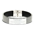 thumbnail image 1 of Stainless Steel Granddaughter Bracelet Inspirational Quote Love Grandma Birthday Gift for Her Confidence and Hope in Life, perfect for Holidays and Graduation, 1 of 1