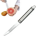 thumbnail image 1 of Stainless Steel Grapefruit Knife - Curved Serrated Bread Knife for Kitchen - Fruit Knife - Chef Kitchen Knife Curved Carving Tool, 1 of 8