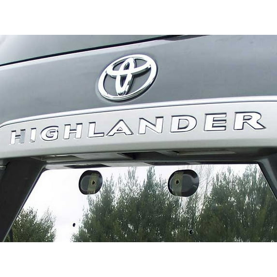 Stainless Steel Graphic Emblem 10Pc Fits Toyota Highlander SGR28110 QAA