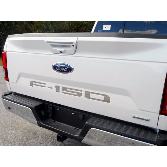 Stainless Steel Graphic Emblem 5Pc Fits 2018-2020 Ford F-150 SGR58308 QAA