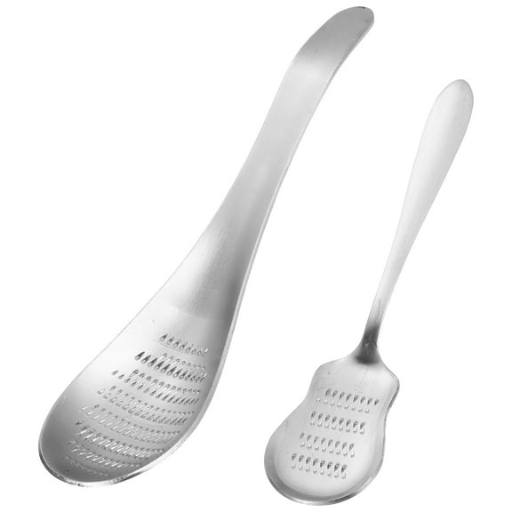 Stainless Steel Grater Spoon for Kitchen Gadgets (2pcs)