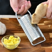 Stainless Steel Grater for Kitchen | Ginger Grater - Radish Grater - Lemon Zester - Vegetable Shredder - Multipurpose Mini Tool | 1 Piece