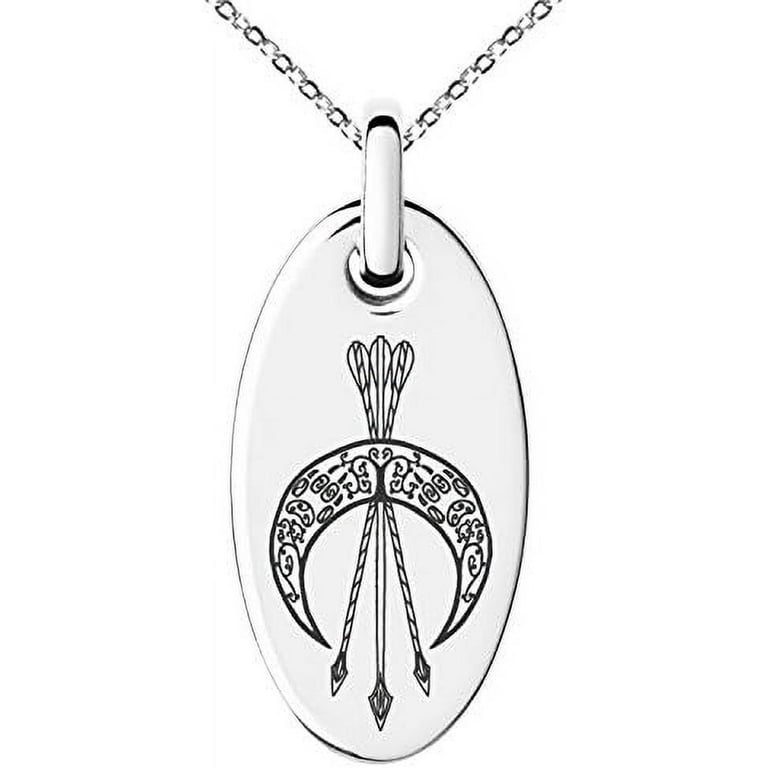 Symbols Of Faith Silver-Tone Oval Lady of Guadalupe Eye Glass