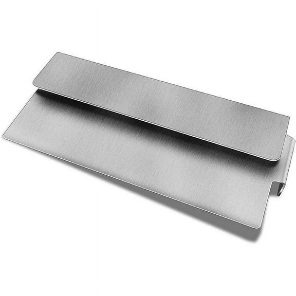 Stainless Steel Grill Accessory Grease Tray,5.5" x 2.38" Replacement Part for Outdoor BBQ Grill,Easy Clean Drip Pan,Durable Door Insert