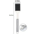 thumbnail image 1 of Stainless Steel Grill Brush & Scraper 2-in-1 BBQ Cleaning Tool Heavy-Duty Rustproof 42cm Large Size for Gas,Charcoal & Metal Grills, 1 of 3