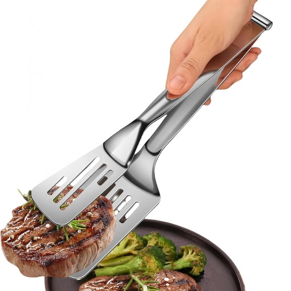 Stainless Steel Grill Clamp, Tongs For Cooking, Kitchen Gadgets, Anti-Scalding Extended For Grilling Meat For Home Barbecues And Cooking