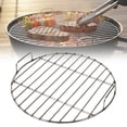 thumbnail image 1 of Stainless Steel Grill Grate, 14.96inch Round Baking Rack, Barbecue Grids Grill, Extra Thick Round Wire Cooling Racks, Heavy Duty Outdoor Cooking BBQ Grill Accessories, 1 of 6