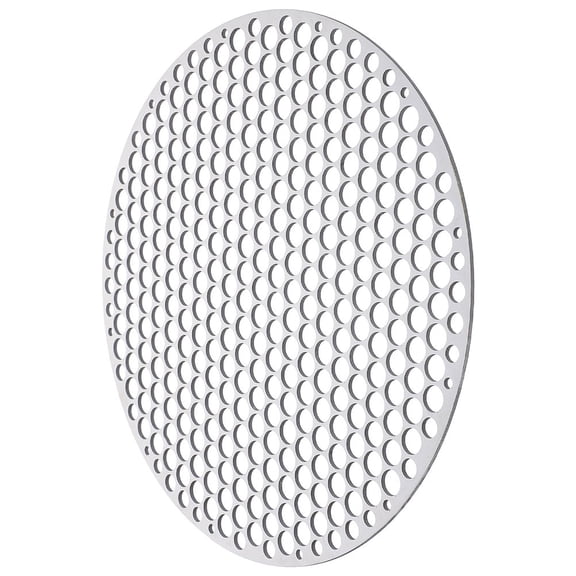 Raindrops BBQ Grilling Mesh Round Stainless Steel Set for Outdoor Barbecue and Camping Cookouts