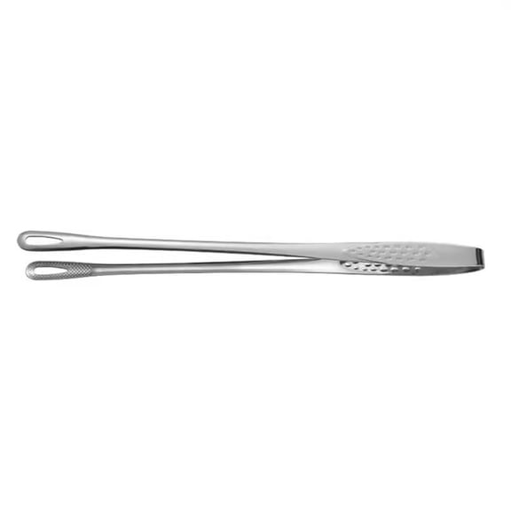 Stainless Steel Grilling Tongs, Non Kitchen Food Tong, Barbecue Serving Utensil, Cooking Tool for Grill and Camping, 2 Pcs