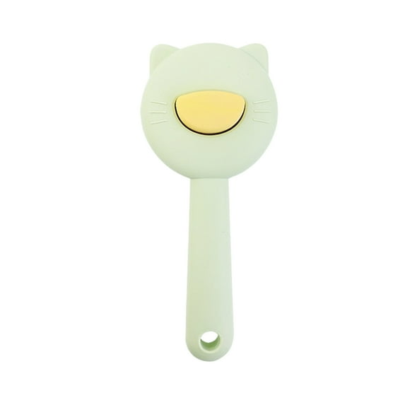 Stainless Steel Grooming Comb for Cat Dog, Remover Tangles & Fleas, Comfortable Self-Cleaning Tool