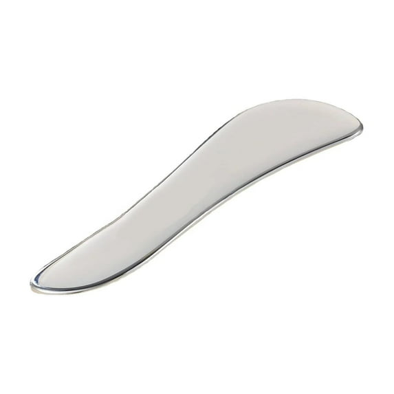 Stainless Steel Gua Sha Massage Scraper Tool, S-Shaped Muscle Scraper for Full Body, Facial Skin Tightening, Blood Circulation, Holiday Beauty Routine, Christmas Skincare Gift Hall Makeup Organizers