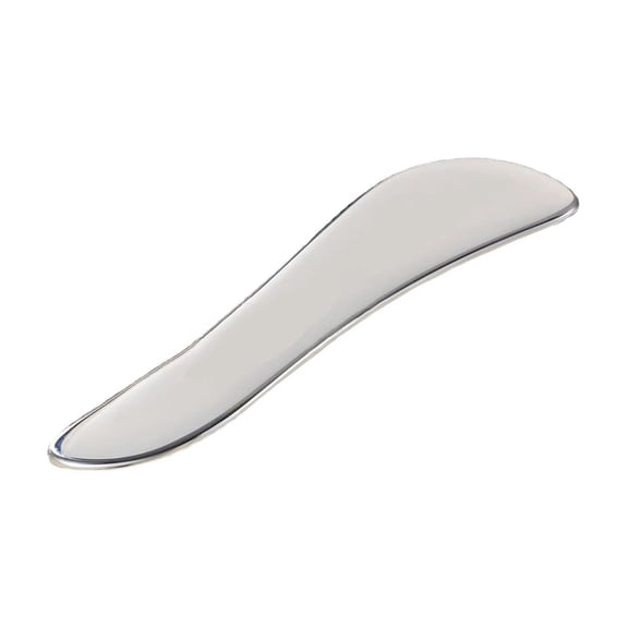 Stainless Steel Gua Sha Massage Scraper Tool, S-Shaped Muscle Scraper for Full Body, Facial Skin Tightening, Blood Circulation, Holiday Beauty Routine, Christmas Skincare Gift Hall Makeup Organizers