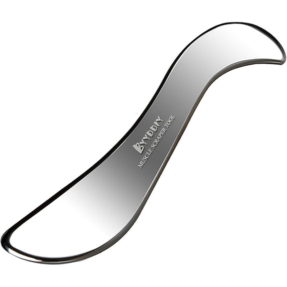 Stainless Steel Gua Sha Muscle Scraper Tool,Scar Tissue Tool,Physical Therapy Tools,Muscle Scraping Tool,Guasha Massage Scraper,IAS Tools,Skin Scraping Tool,Soft Tissue Massage Tool