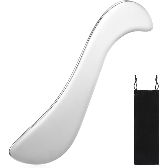Stainless Steel Gua Sha Muscle Scraper Tool,Scar Tissue Tool,Physical Therapy Tools,Muscle Scraping Tool,Guasha Massage Scraper,Skin Scraping Tool,Soft Tissue Massage Tool