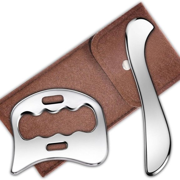 Stainless Steel Gua Sha Tool Fascia Scraping Massage Therapy Loosening Muscle Meridian Rehabilitation Tool