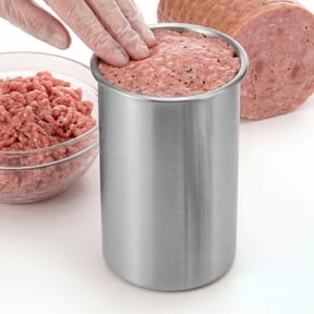 Stainless Steel Ham Cooker for Making Healthy Homemade Meats Kitchen Meat Press Mold Tool with Thermometer for Kitchen Bacon