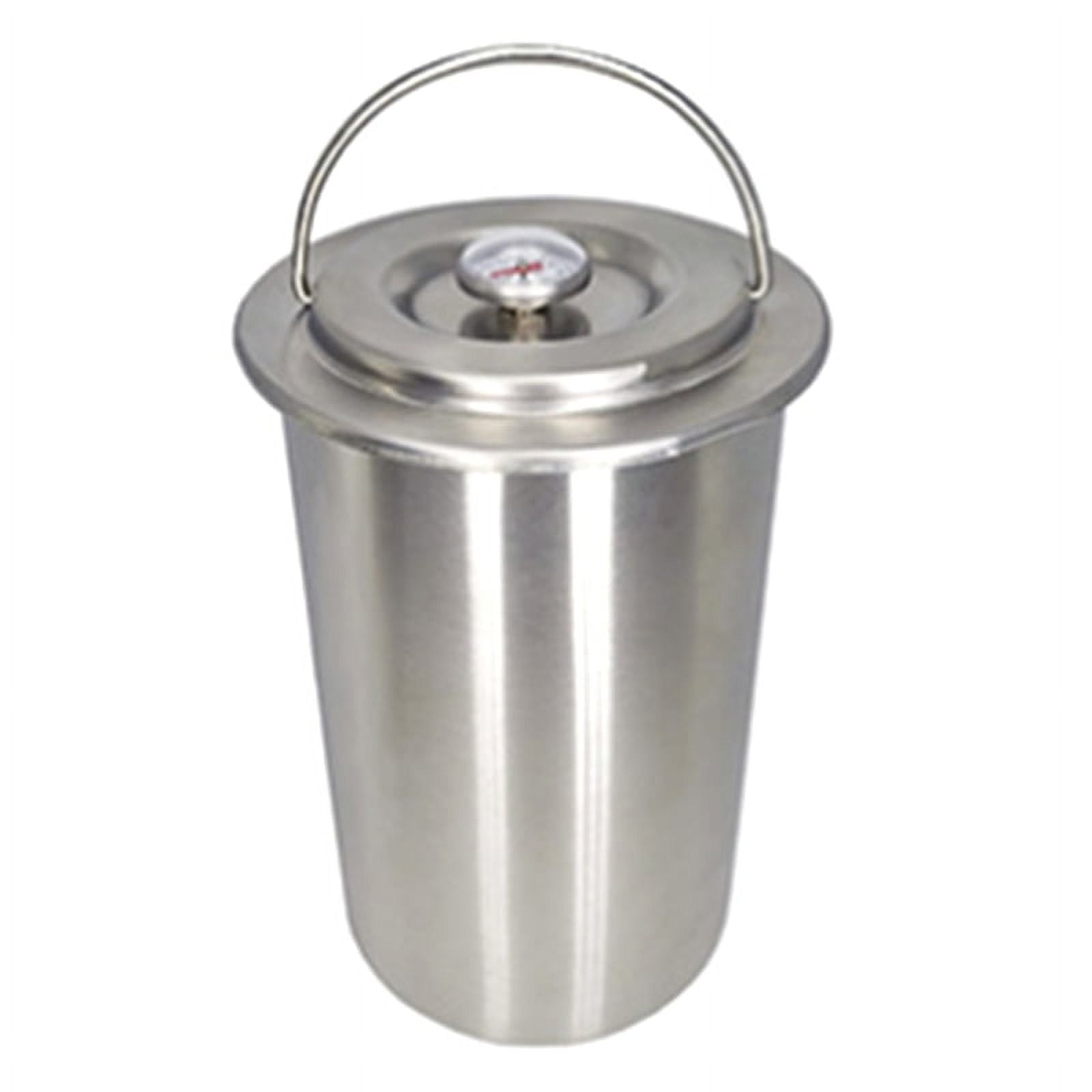 Stainless Steel Ham Maker Machine with Thermometer, Meat Poultry Kitchen Cooking Tools
