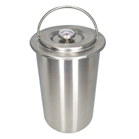 Stainless Steel Ham Maker Machine with Thermometer, Meat Poultry Kitchen Cooking Tools