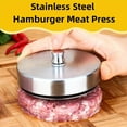 thumbnail image 1 of Stainless Steel Hamburger Meat Press Patty Maker for Perfectly Shaped Burgers with Non-Stick Coating and Easy Cleanup for Grilling Enthusiasts and Home Cooks Topliu, 1 of 7