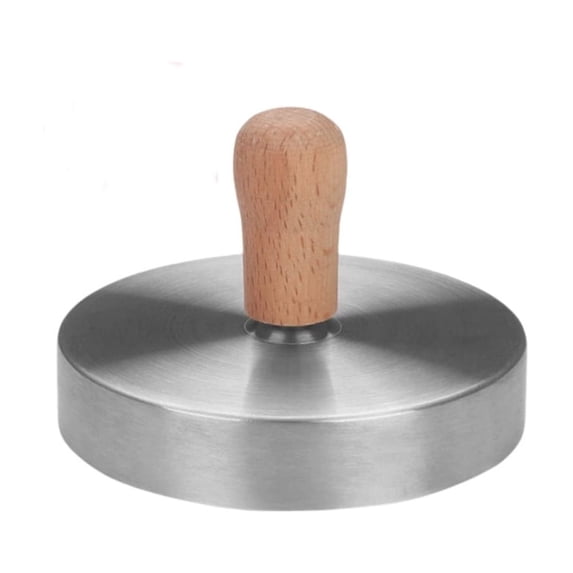 Stainless Steel Hamburger Meat Press Patty Maker for Kitchen Cooking Outdoor BBQ Adjustable Sizes Height 1.38-2.09 Inches Diameter 2.76-4.72 Inches