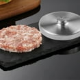 thumbnail image 1 of Stainless Steel Hamburger Patty Maker Press for Grill, BBQ, and Kitchen - Burger Press Machine with Handle for Ground Beef, 1 of 7