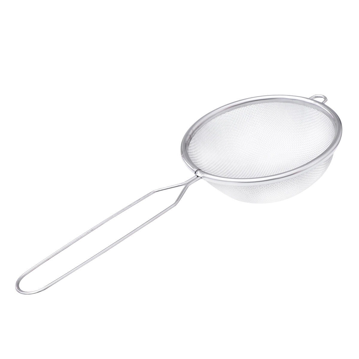 Stainless Steel Hand Held Flour Sifters Broadbrimmed Sieves Fine