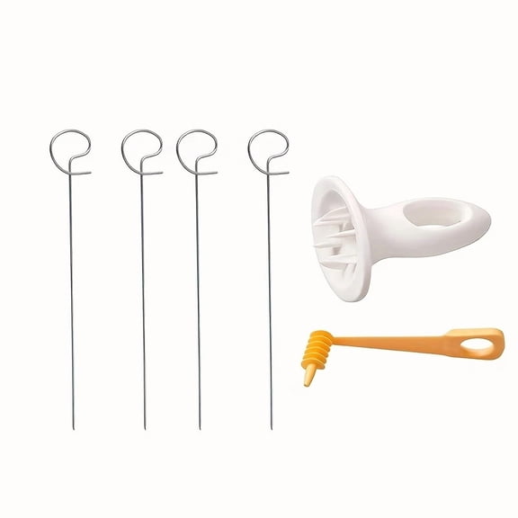Stainless Steel Handheld Vegetable Spiral Slicer, Manual Root Veggie Cutter for Home Kitchen Prep