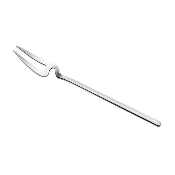 Stainless Steel Hanging Fruit Forks, Usupdd Unique Decorative Stirring Forks for Kitchen, Mirror Polished Multipurpose Appetizer Forks for Cocktail Dessert Serving, Silver