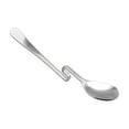 thumbnail image 1 of Stainless Steel Hanging Spoon, 5.83-Inch Kitchen Utensil with Hook Design for Easy Storage, Ideal for Cooking, Stirring and Serving in Home Kitchens, 1 of 5