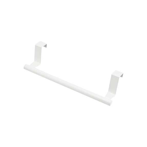 Stainless Steel Hanging Towel Rack with Magnetic or Hook Mount, Rust-Resistant 304 Steel, Space-Saving Kitchen and Bathroom Bar, Fits Cabinet Door, 4 Colors, Adjustable Sizes