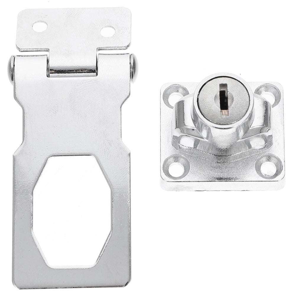 Stainless Steel Hasp Lock Catch Latch Safety Lock Keyed Hasp Locks for