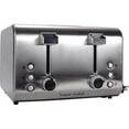 thumbnail image 1 of Stainless Steel Haus-Maid 4-Slice Toaster, Gray, 1 of 1