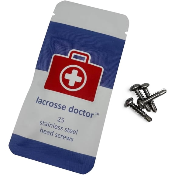 Stainless Steel Head Screws (25 Pack)