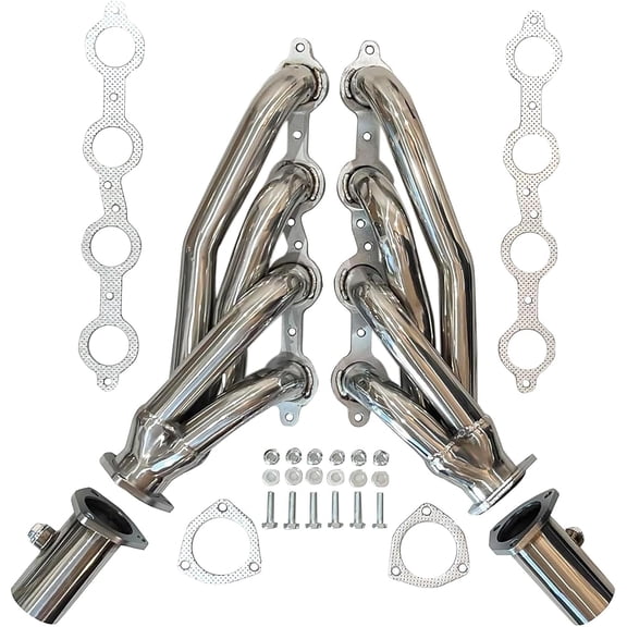 Stainless Steel Headers, Shorty Style for LS Swaps, Universal for Swaps Only, Not Designed to Fit Any Vehicle that came from Factory with an LS Style Engine