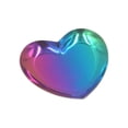 thumbnail image 1 of Stainless Steel Heart-Shaped Dessert & Jewelry Tray Colorful, Multi-Use Trinket Dish for Rings, Earrings, Keys, and Snacks, Perfect for Spring Organization & Mother's Day Gifts, 1 of 8