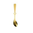 thumbnail image 1 of Stainless Steel Heart-Shaped Spoons Set, Ongmies Stainless Spoon Handle Spoon Dessert Spoon Coffee Spoon Stirring Spoon Rice Spoon Souvenir Spoon Kitchen Tableware, Gold, 1 of 5