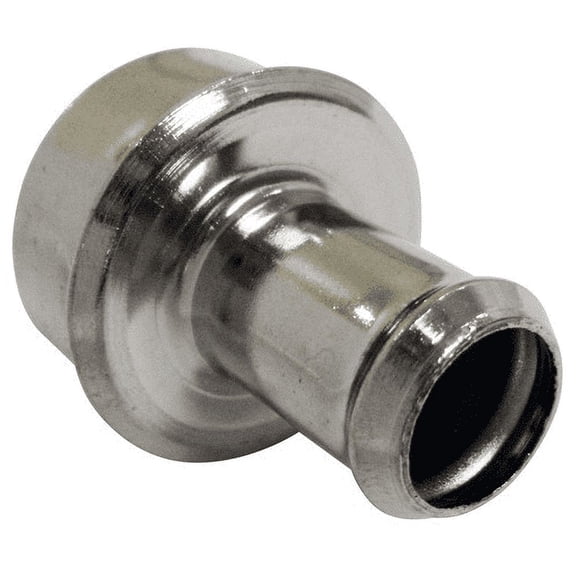 Stainless Steel Heater Hose Nipple Fitting 1965-1981 GTO Firebird Grand Prix