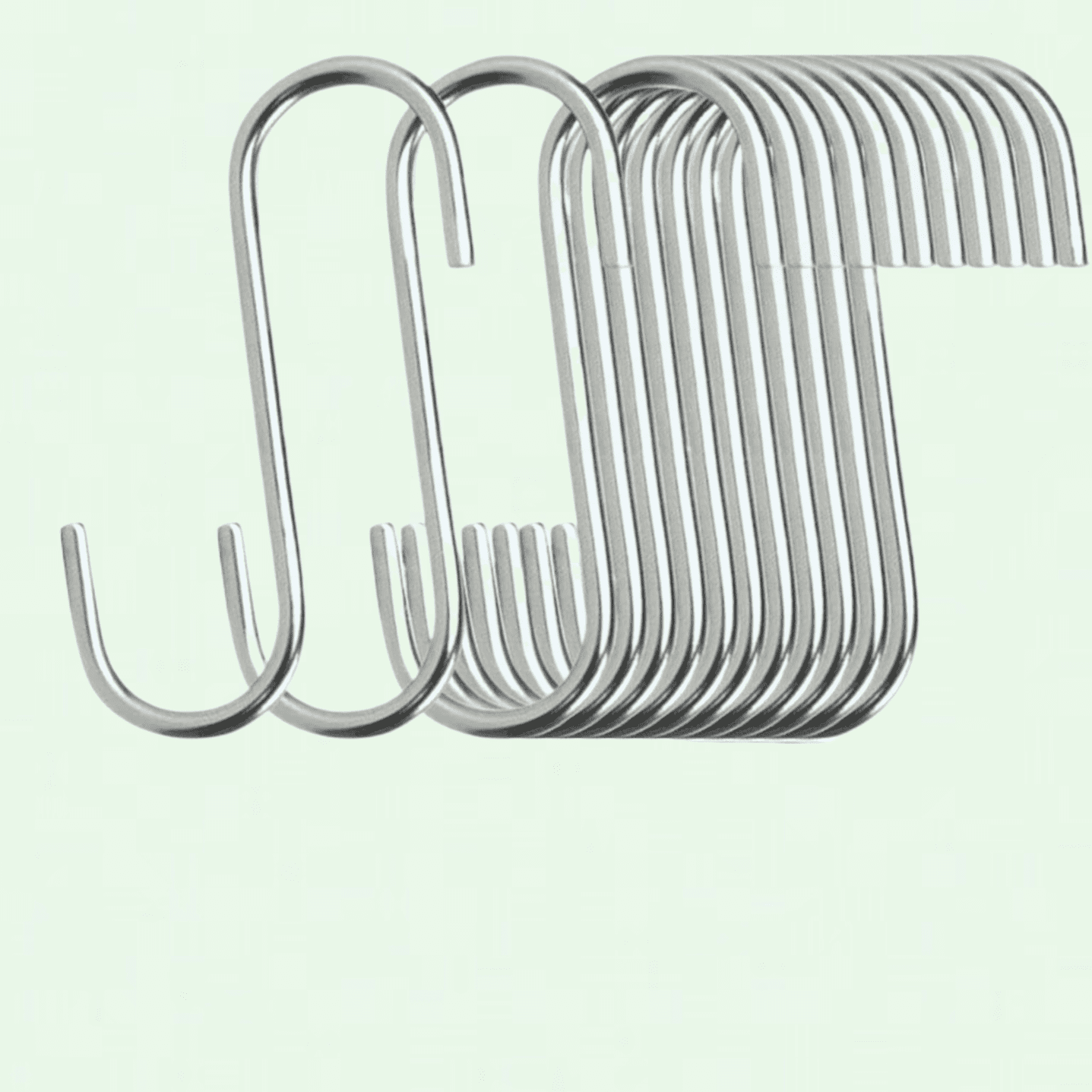 Uxcell Over The Door Hooks, 4pcs – Stainless Steel S-Shaped Hangers For Towels, Hats, Bags, No Drilling Needed