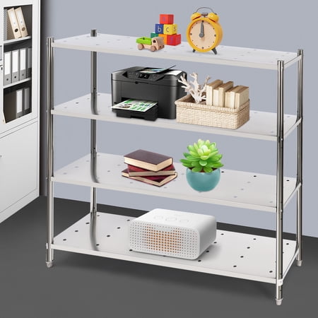 Stainless Steel Heavy Duty Shelving Stainless Steel Shelving, 4 Tier Adjustable Shelf Storage