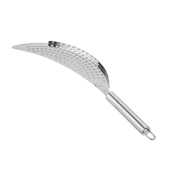 Stainless Steel Held Pot Strainer, Pasta Strainer with handle, Insert Pan Drainers For Noodles Fruit Vegetable Home Kitchen Pots Pans Tool