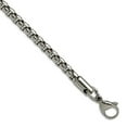 thumbnail image 1 of Stainless Steel High Polished 3.9mm Rounded Box Chain Necklace 22 Inch Chain Necklace for Women and Men, 1 of 2