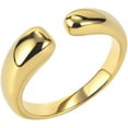 thumbnail image 1 of Stainless Steel High Polished Wedding Band Statement Promise Pinky Ring, 1 of 3