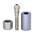 thumbnail image 1 of Stainless Steel High Pressure Washer Hose Insert Fittings Auto Washer Water Cleaning Hose Pipe Fitting Twist, 1 of 8