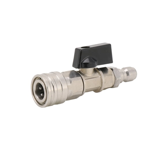 Stainless Steel High Pressure Washer Valves Hose Control Water Flows Switches 3/8 or 1/4inch Quick Connecting Fittings