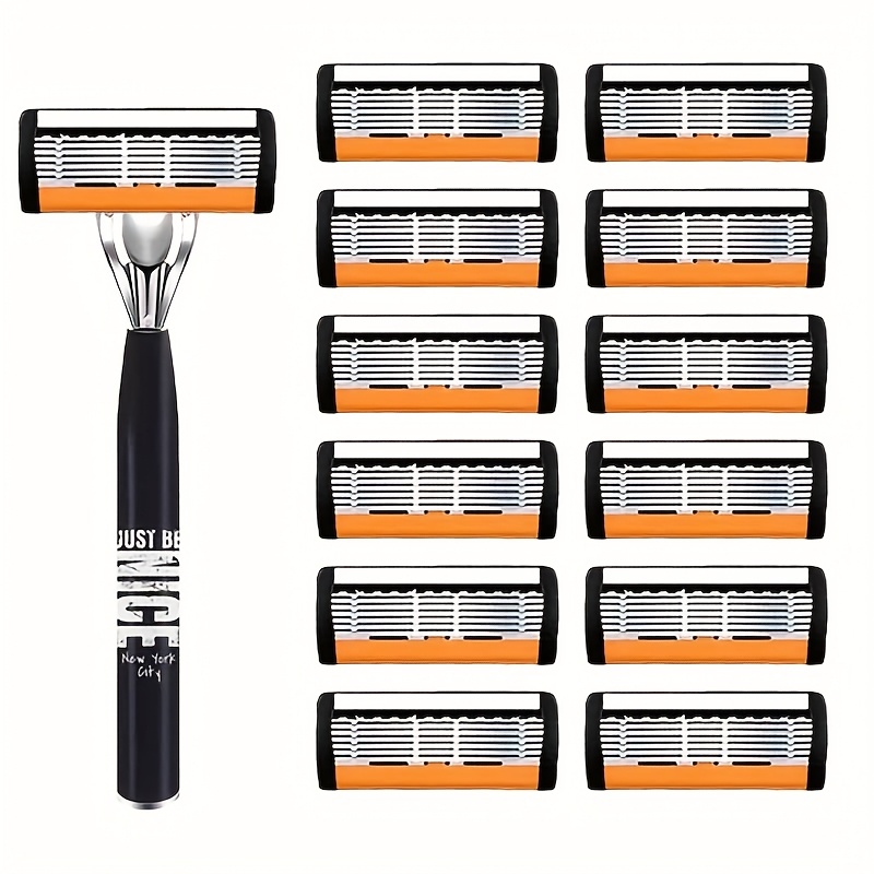 Stainless Steel High-Quality Safety Razor for Men - Ultra-Sharp Blades ...