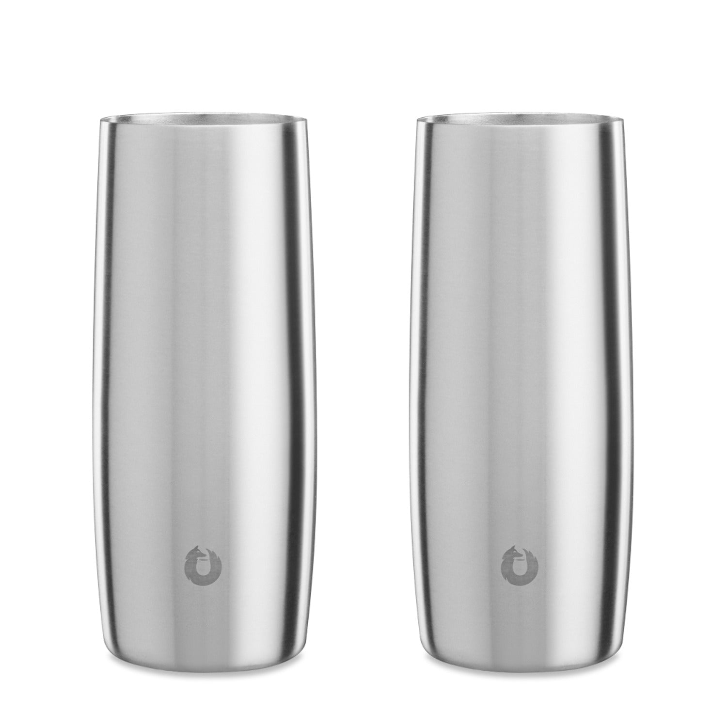 Steel Vacuum Insulated Highball Glass Set of 2