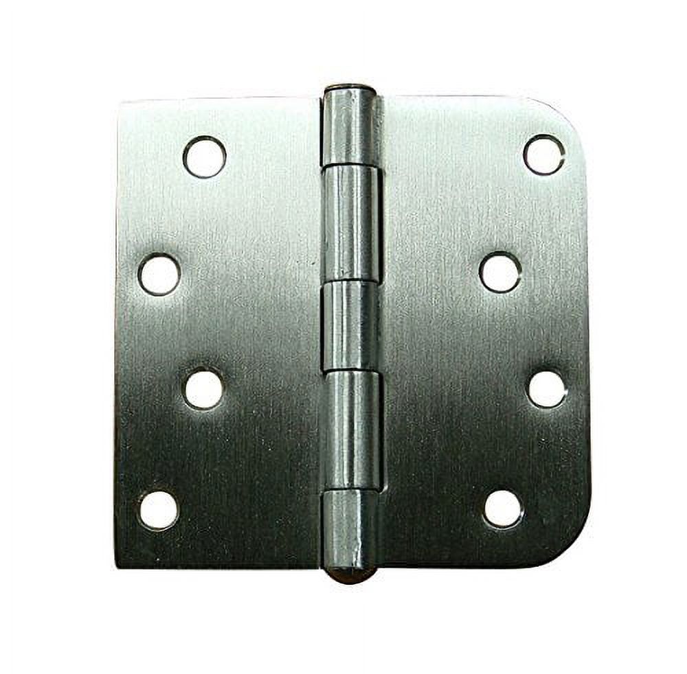 Stainless Steel Hinge - 4" x 4" Square 5/8" Radius - NRP 2 Pack - image 1 of 2