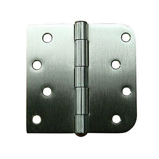 Stainless Steel Hinge - 4" x 4" Square 5/8" Radius - NRP 2 Pack
