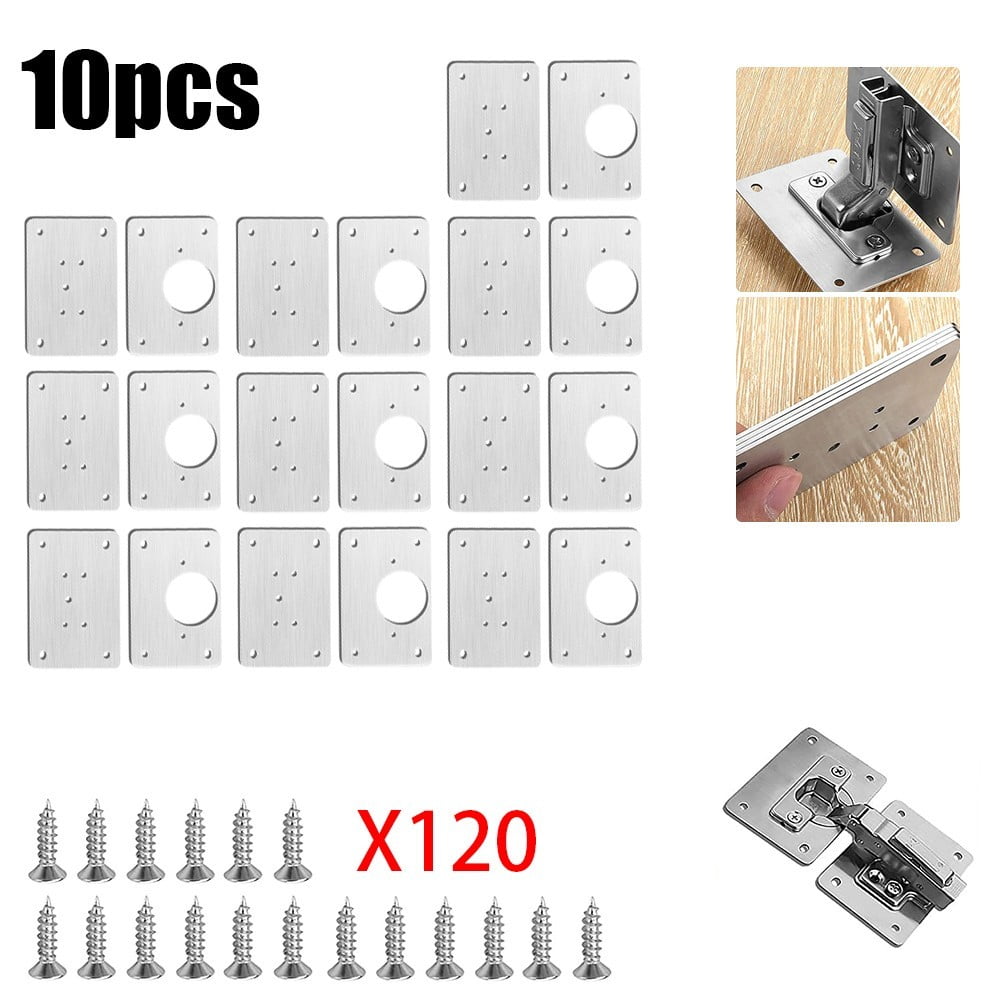 Stainless Steel Hinge Repair Plate For Furniture Hinges