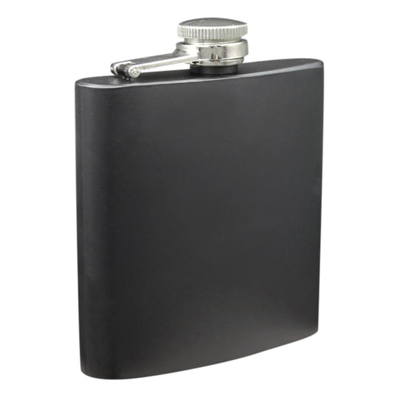 Stainless Steel Hip Flask, Rvkxad 6oz Pocket Liquor Flask Whiskey Flask, Leak-Proof Screw Cap Travel Flask for Men, Portable Flask for Whiskey Vodka